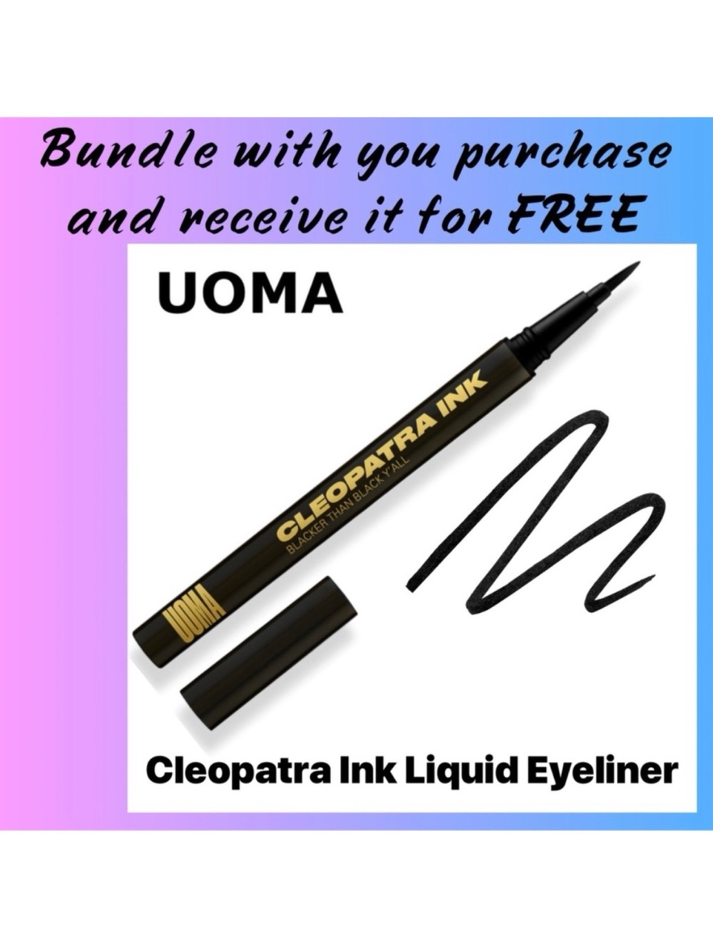 UOMA Liquid Eyeliner